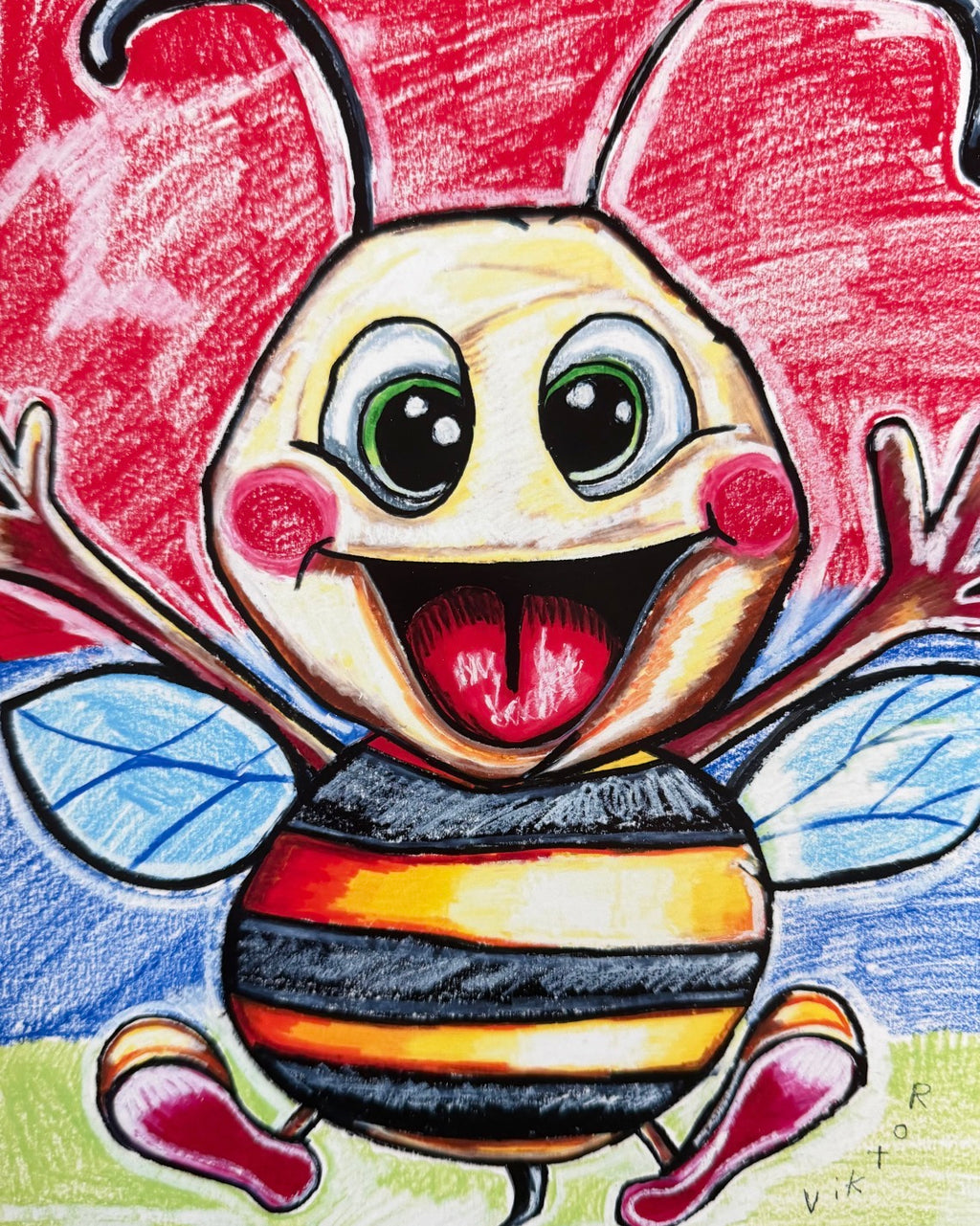 Zee the Bee - Art Prints