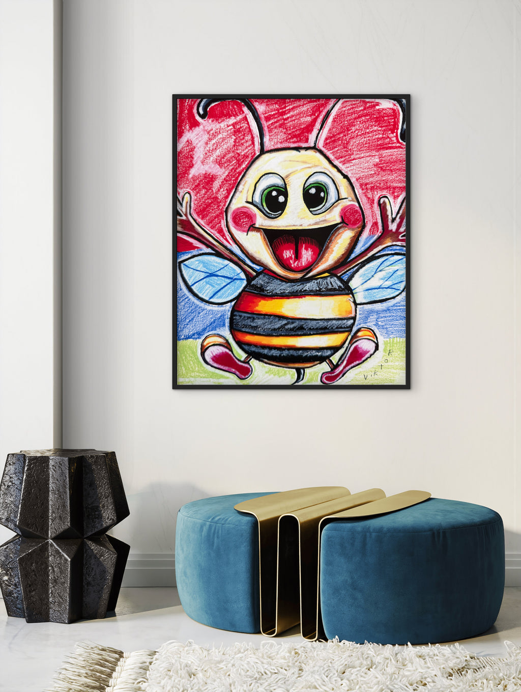 Zee the Bee - Art Prints