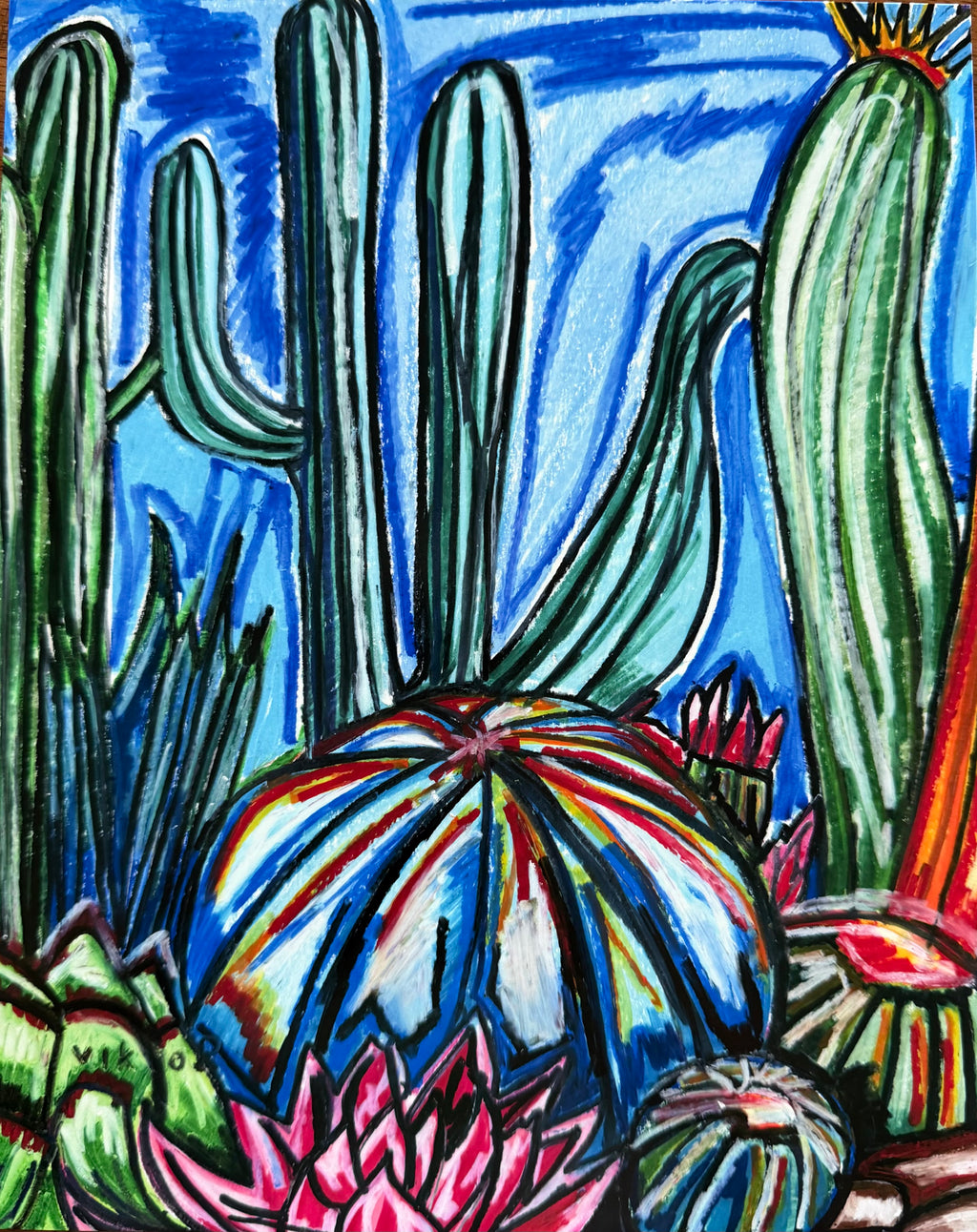 Desert Cactus - Art Prints