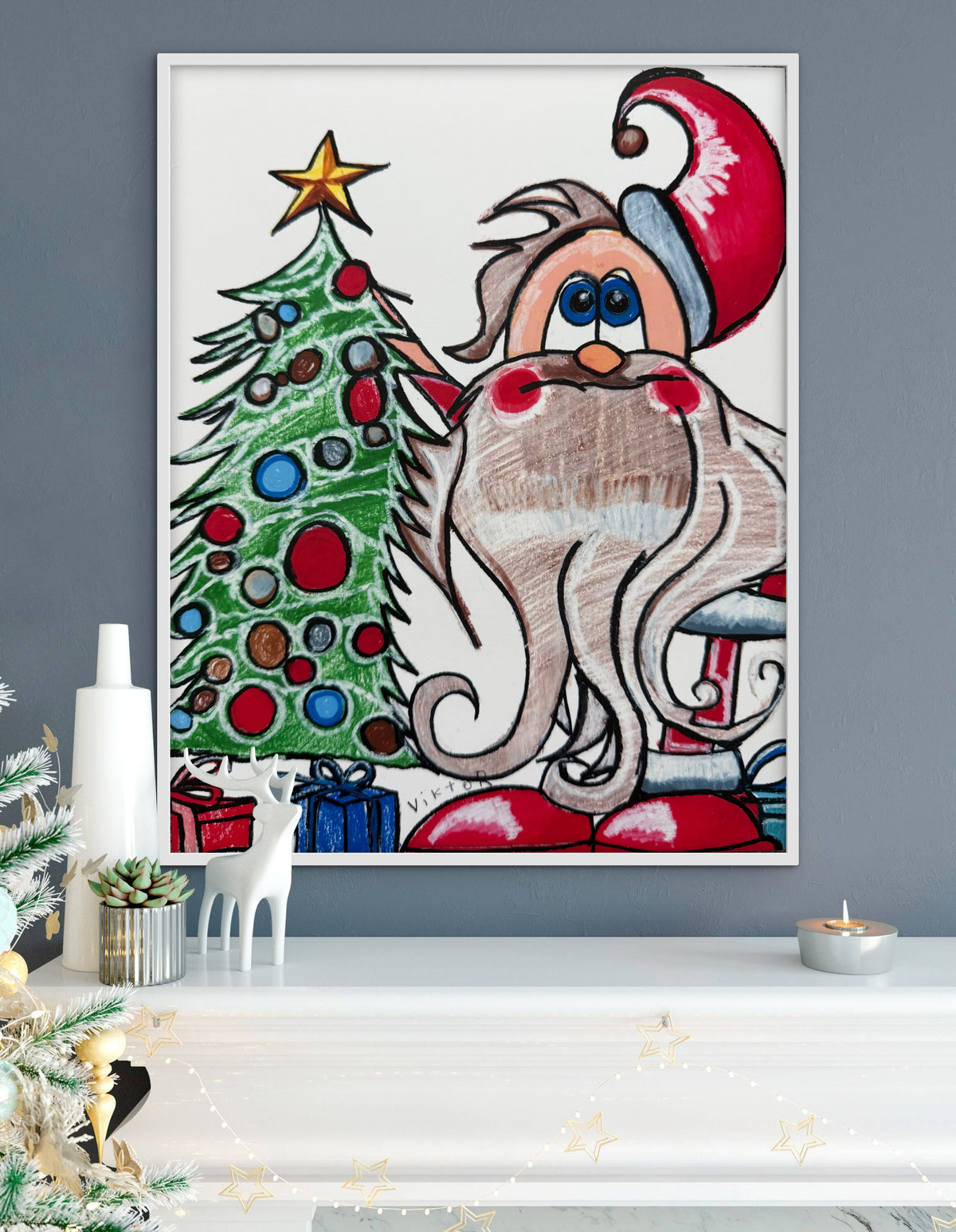 Jolly Holly - Art Prints