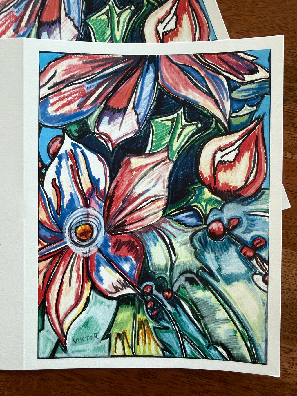 Holiday Arrangement - Greeting cards (set of 10)