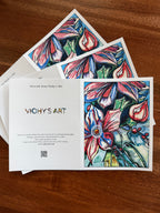 Holiday Arrangement - Greeting cards (set of 10)