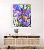 Purple Iris - Art Prints