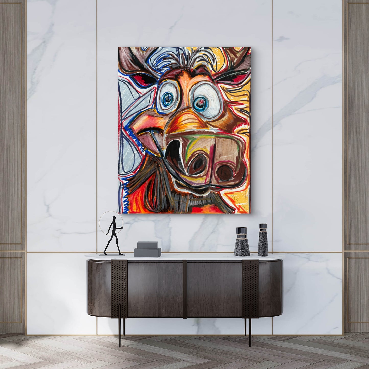 Sir Moose-a-Lot - Art Prints