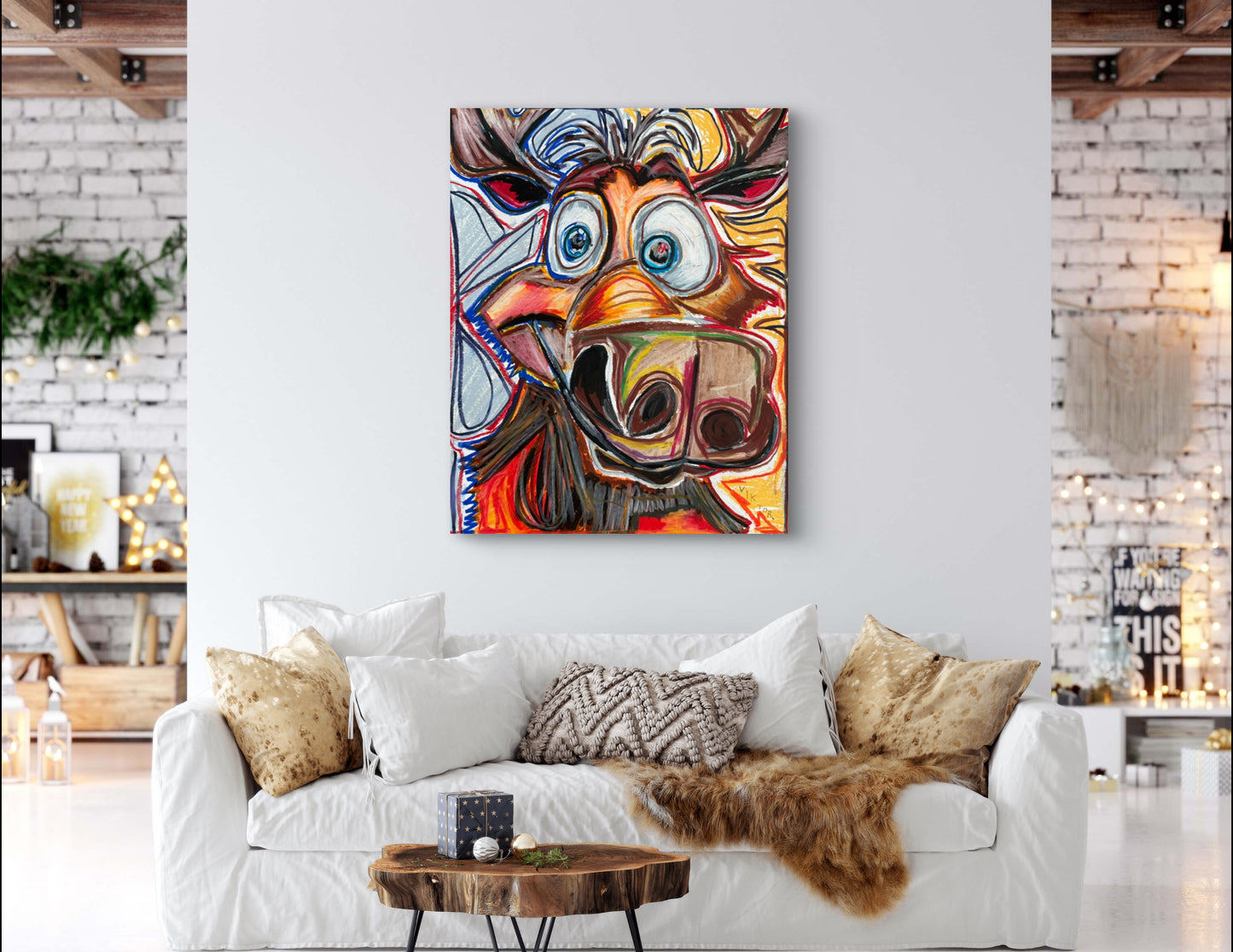 Sir Moose-a-Lot - Art Prints