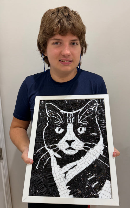 Cat - Dog Mosaic Portraits and more - US Shipping only - Vichy's Art