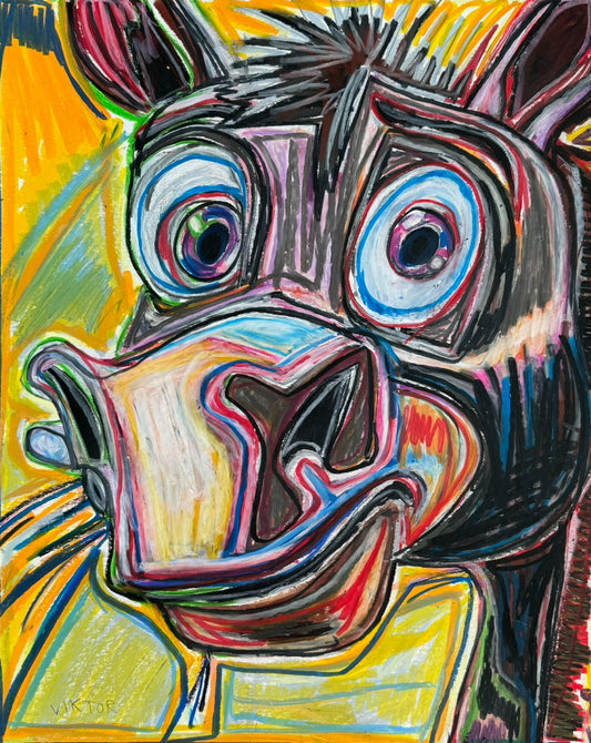 Donkey - ORIGINAL  14x17”