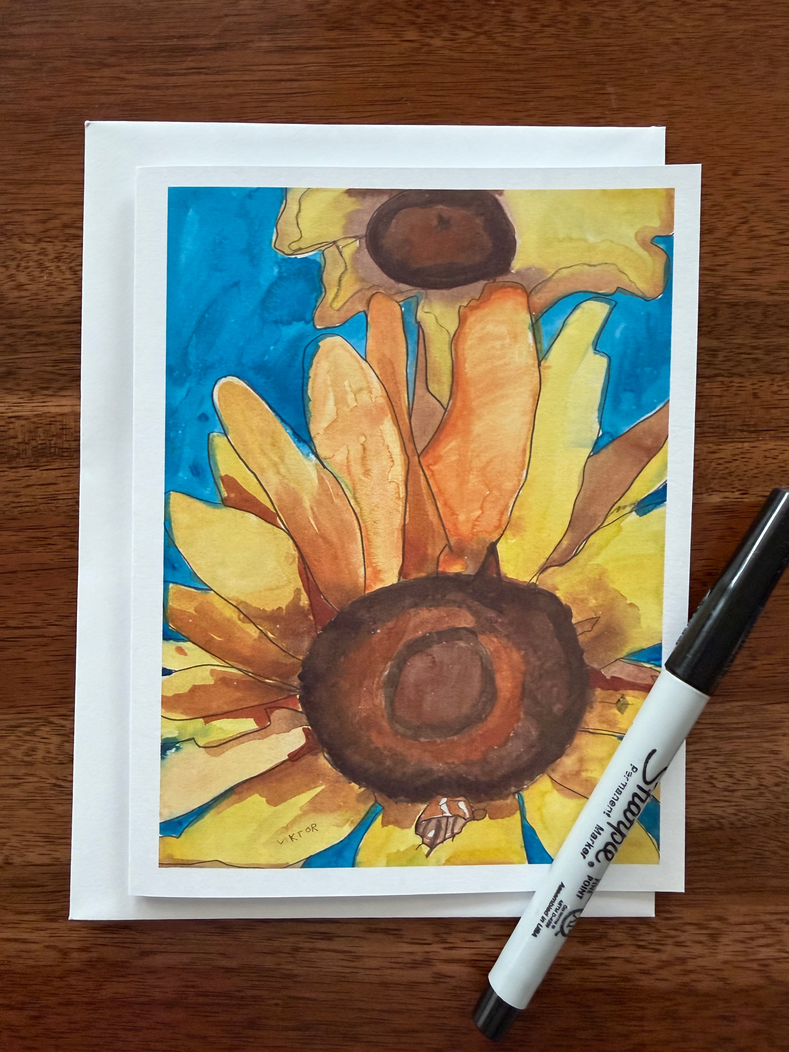 Just A Sunflower - Greeting cards