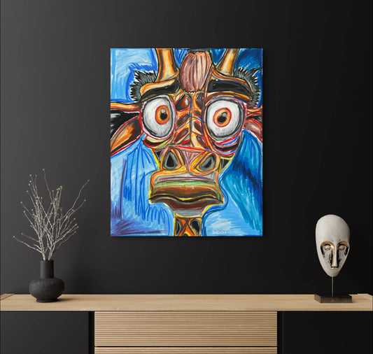 Toby The Giraffe - Art Prints