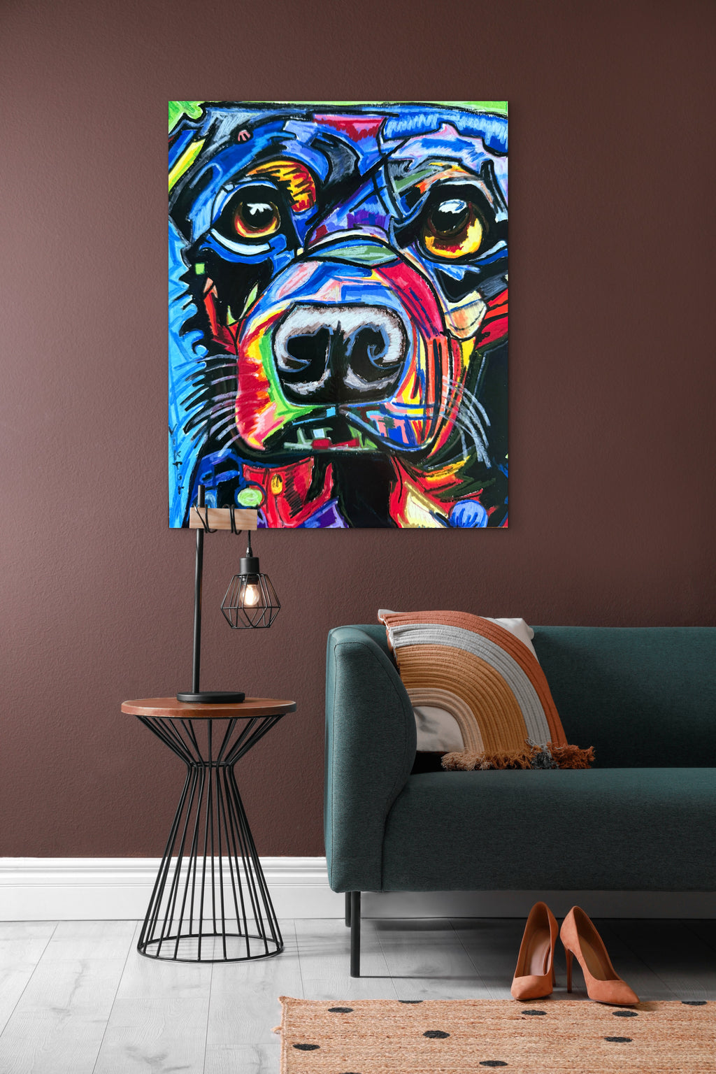 Ivory Black Labrador - Art Prints