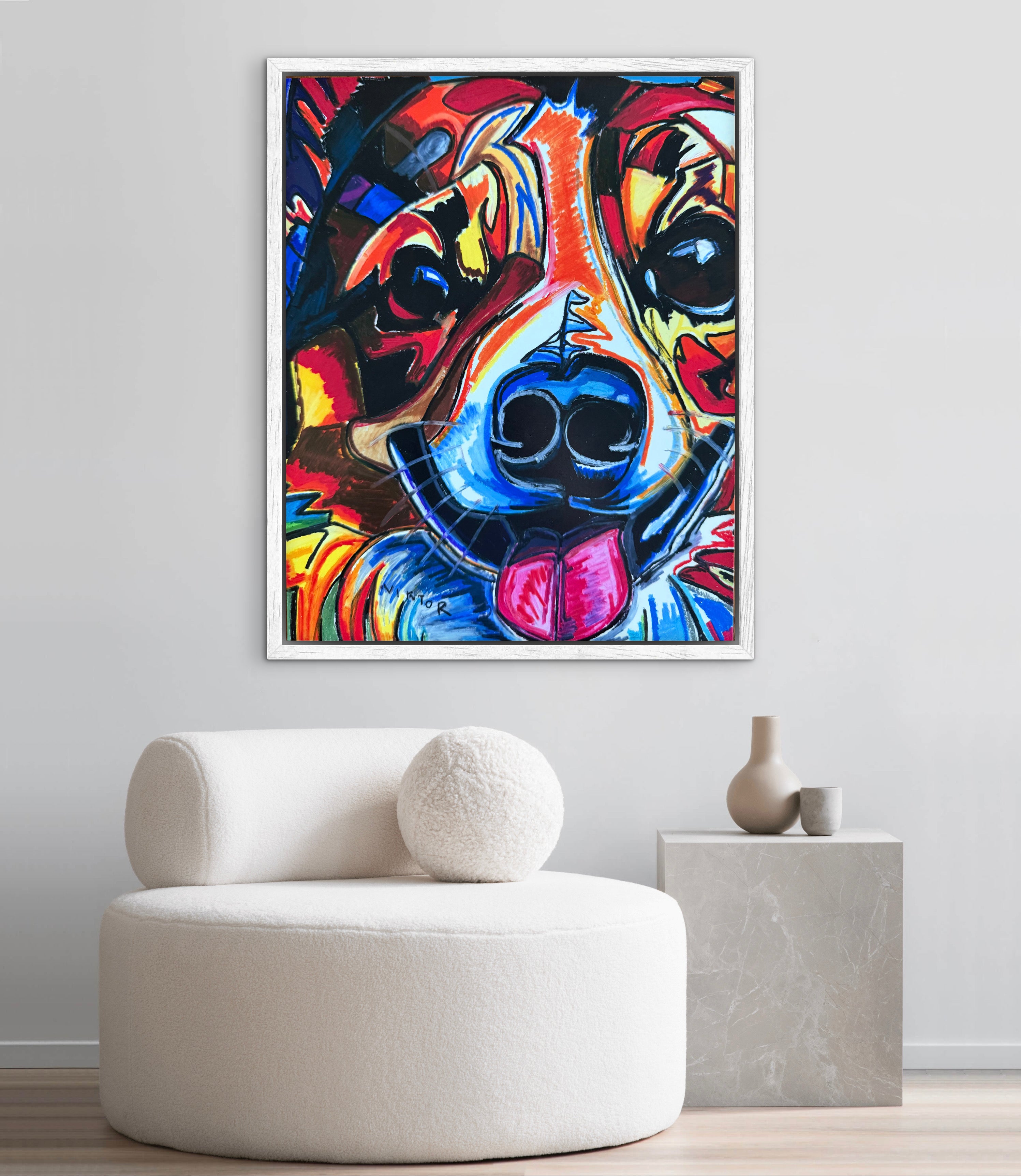 Hazel The Corgi - Art Prints