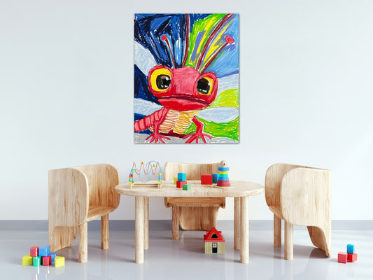 Billy the Dragonfly - fine prints and canvas prints in more size