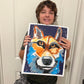 Reynard, The Colorful Fox - Art Prints