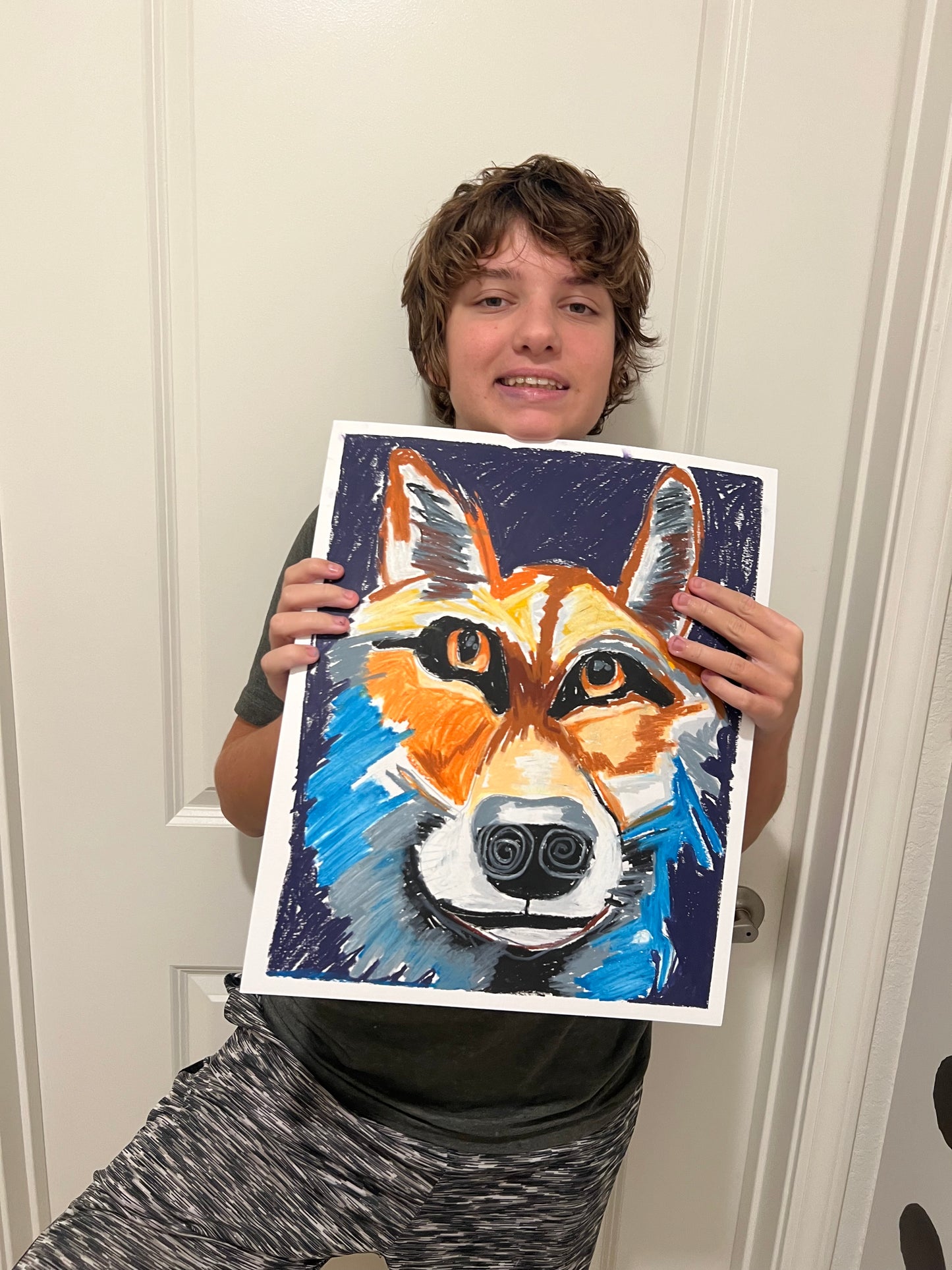 Reynard The Colorful Fox - fine prints and canvas prints in more size