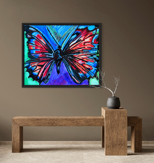 Butterfly Bliss - Art Prints (landscape) - Vichy's Art