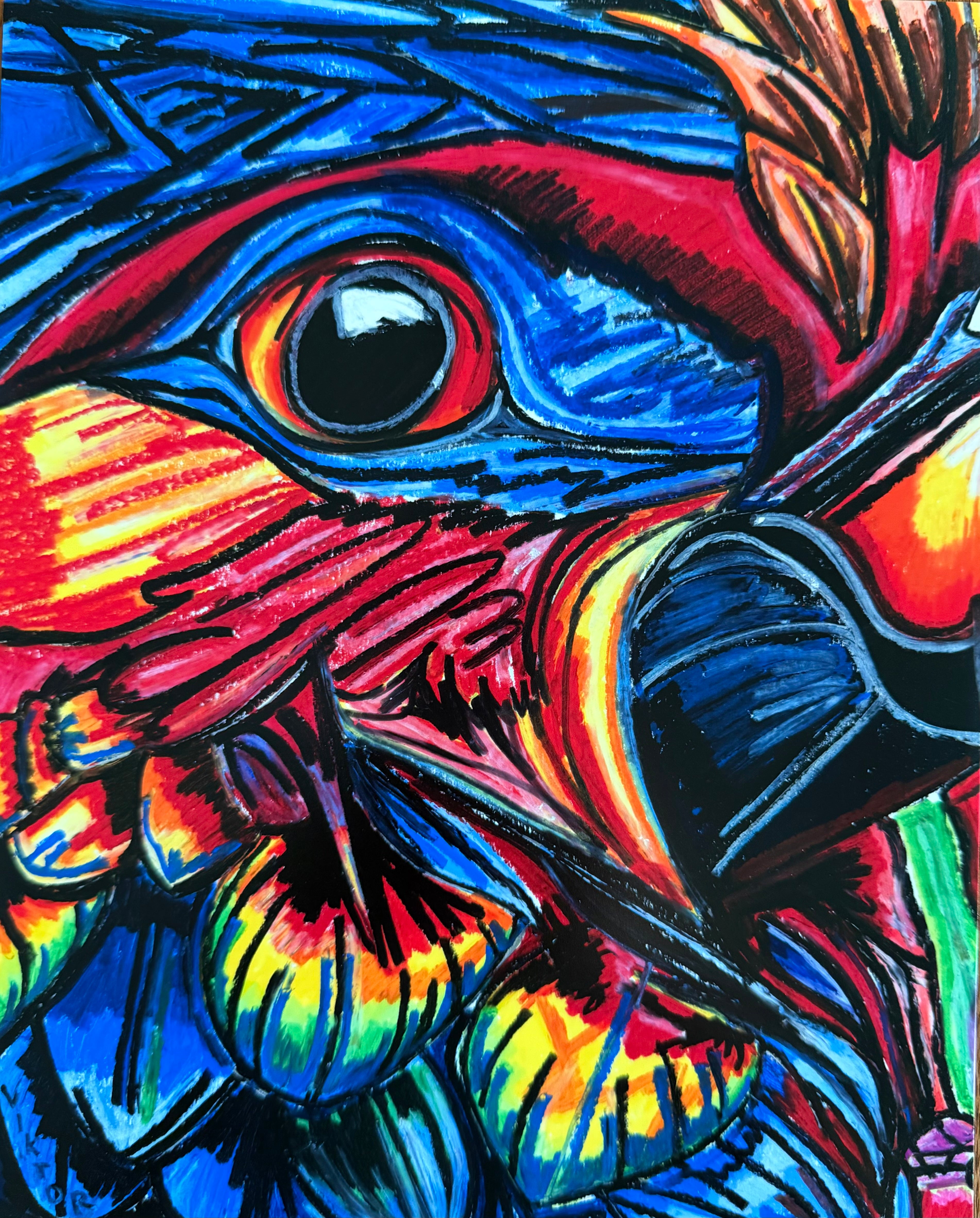 Eye of the Parrot - Art Prints