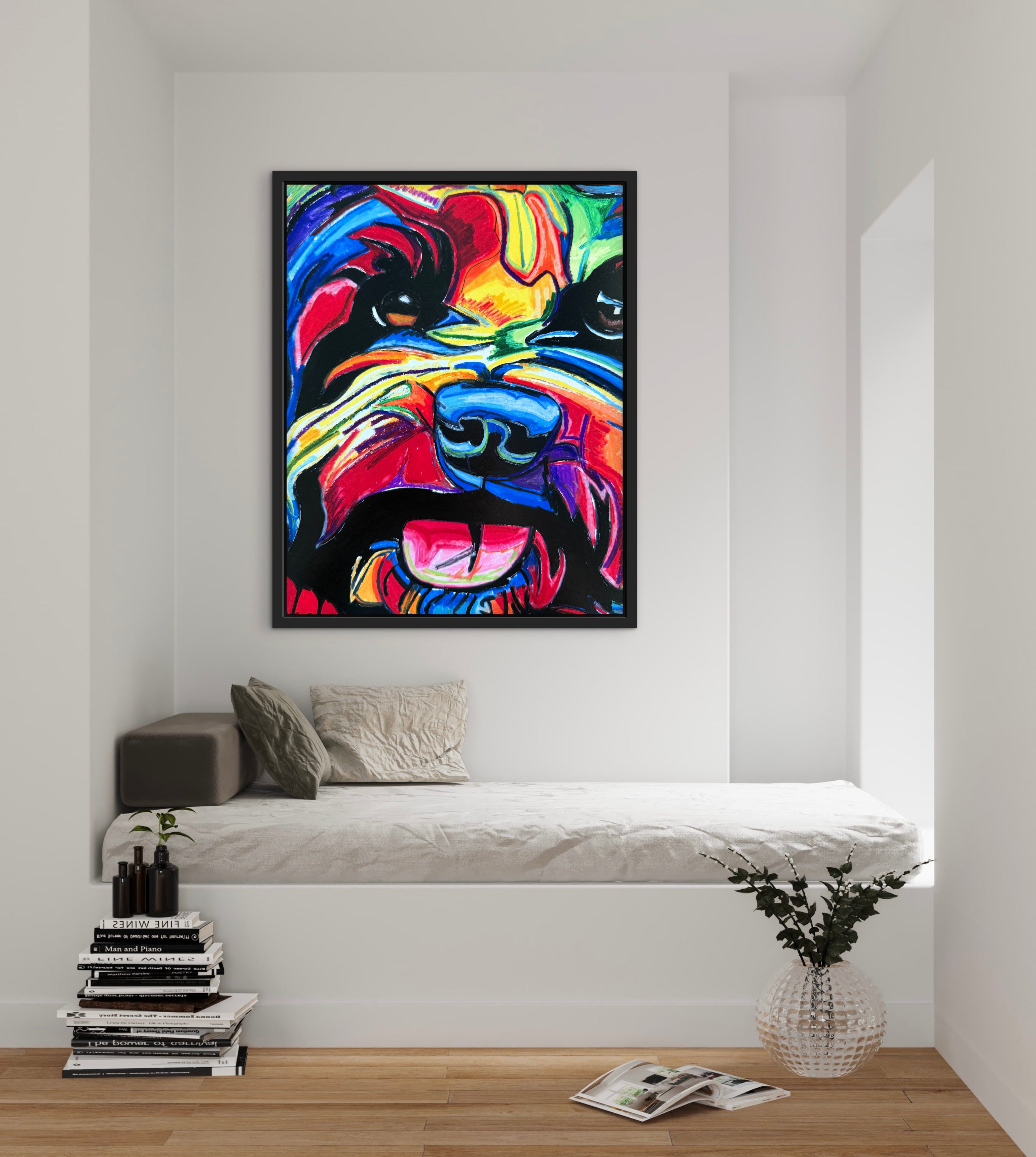 Mochi The Dog - Art Prints