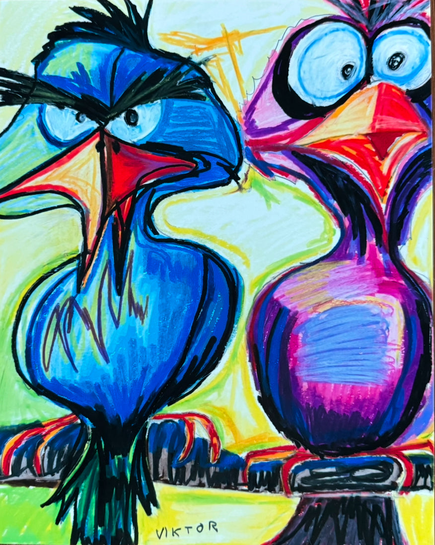 The Birds - Art Prints