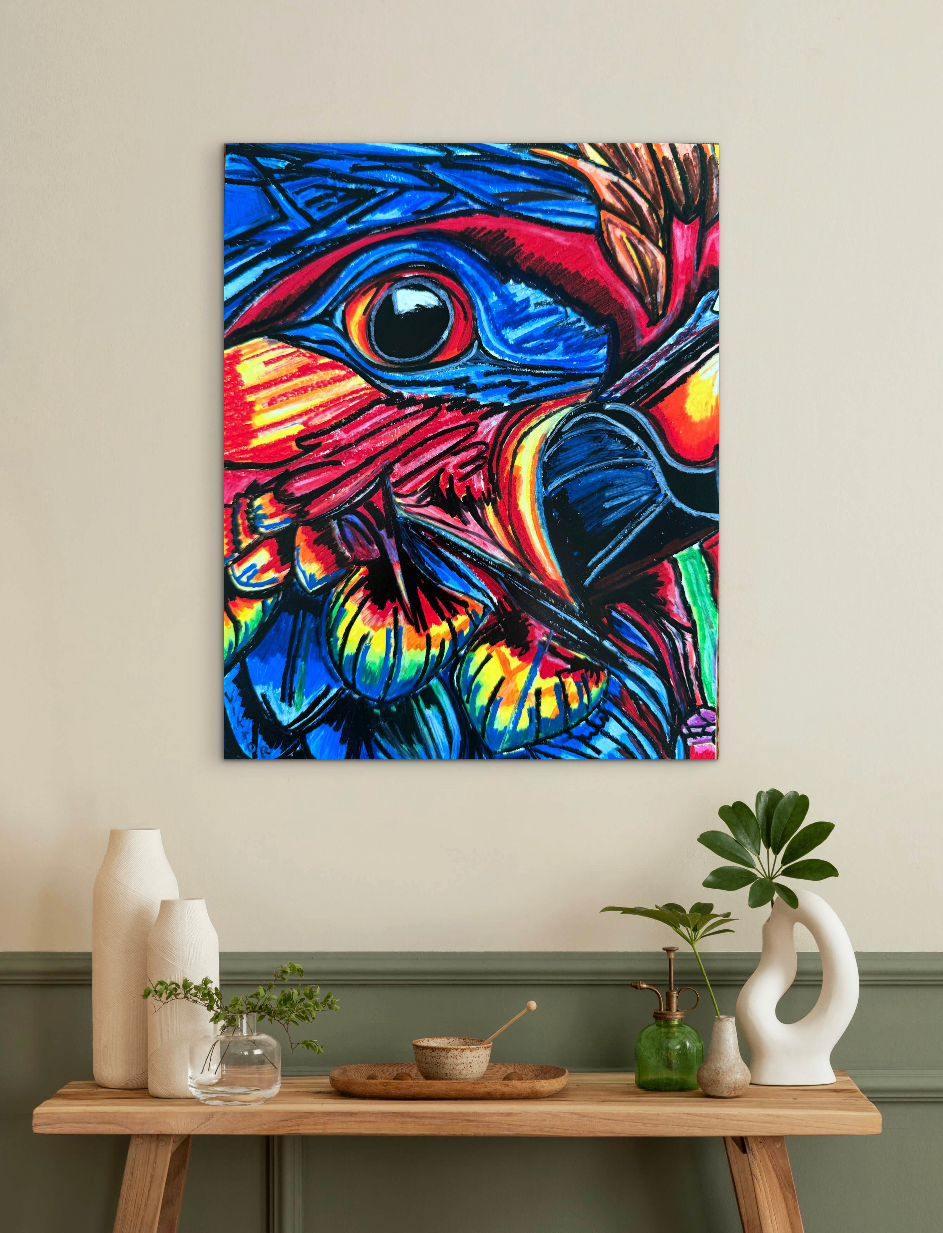 Eye of the Parrot - Art Prints