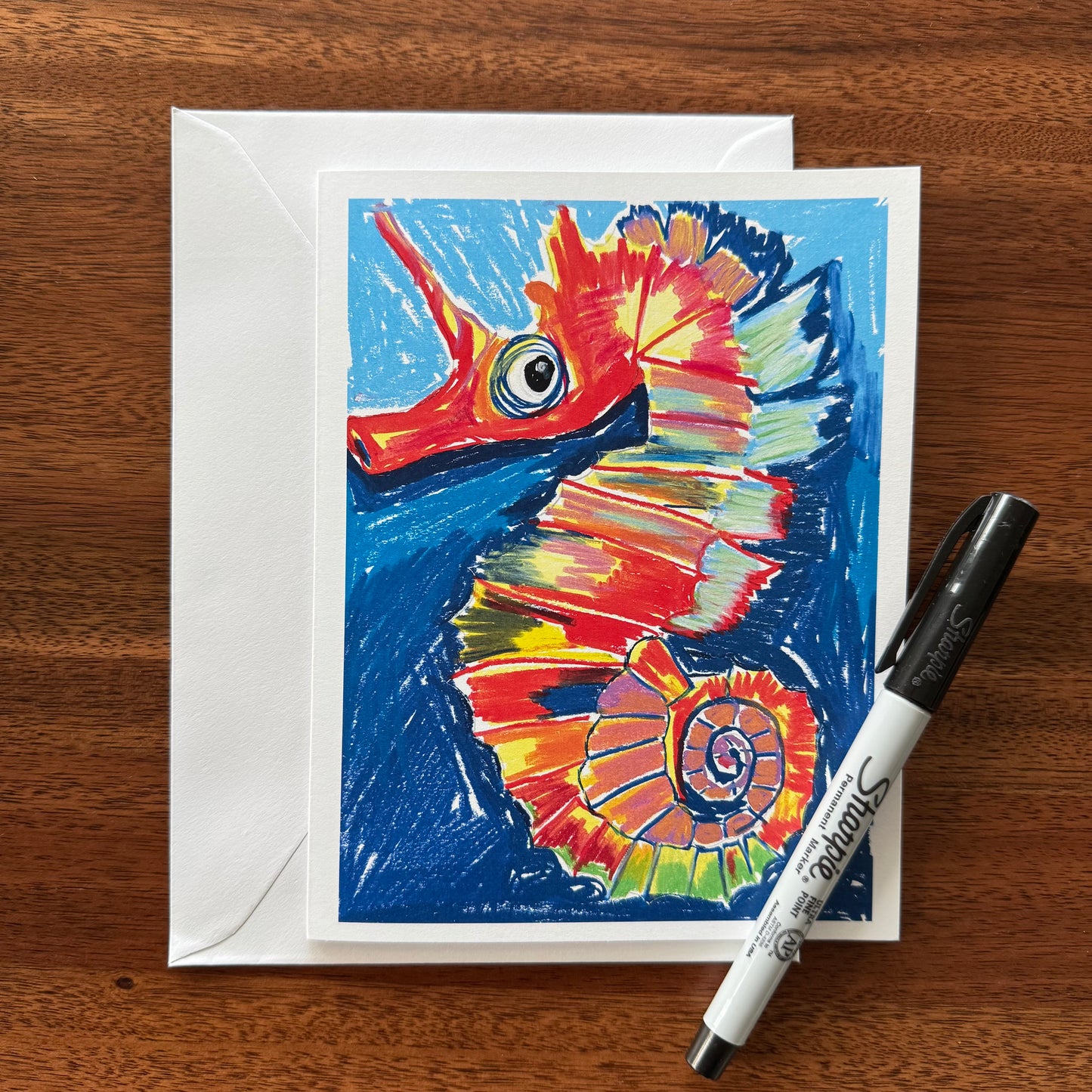 Marine life - Greeting cards