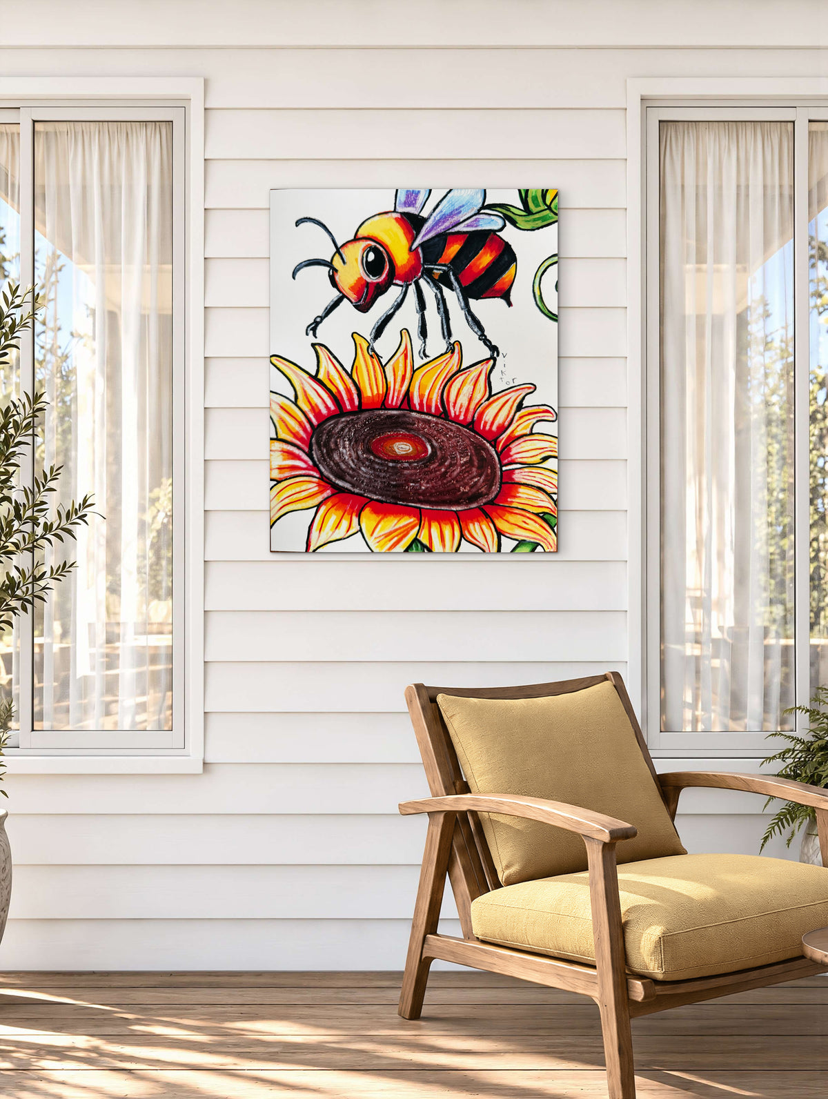 Bee's Paradise - Art Prints