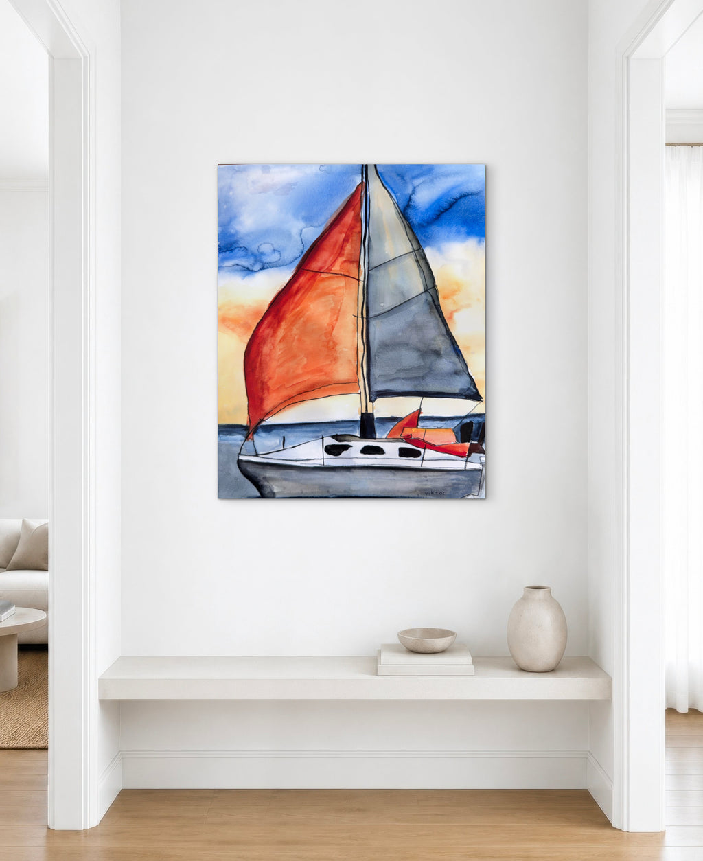 Sailing into Serenity No II - Art Prints