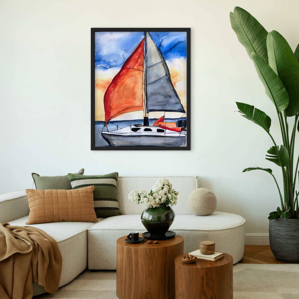 Sailing into Serenity No II - Art Prints