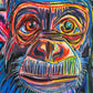 Purple Chimpanzee - Art Prints