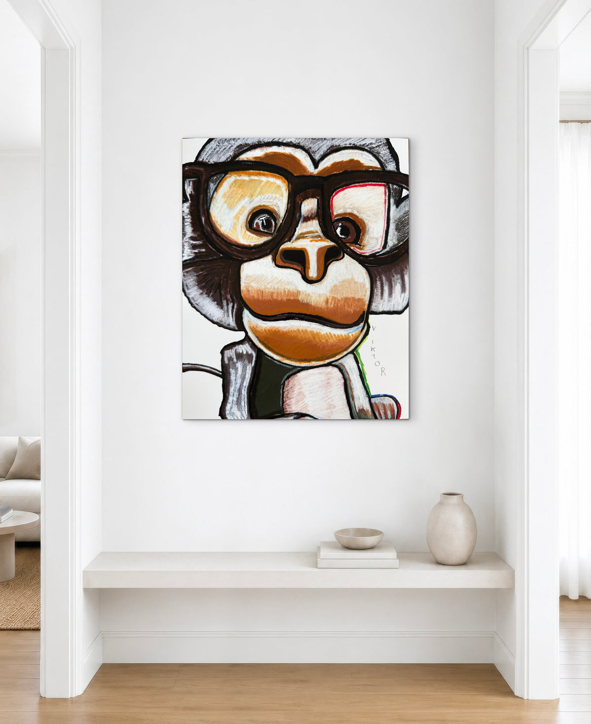 Four-Eyes - Art Prints