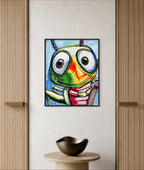 The Whimsy Grasshopper - Art Prints