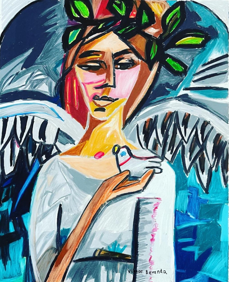 Guardian Angel - Art Prints - Vichy's Art