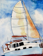 Sailing into Serenity No I - Art Prints