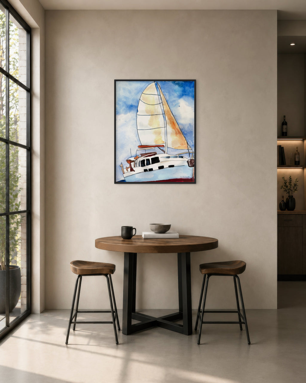 Sailing into Serenity No I - Art Prints