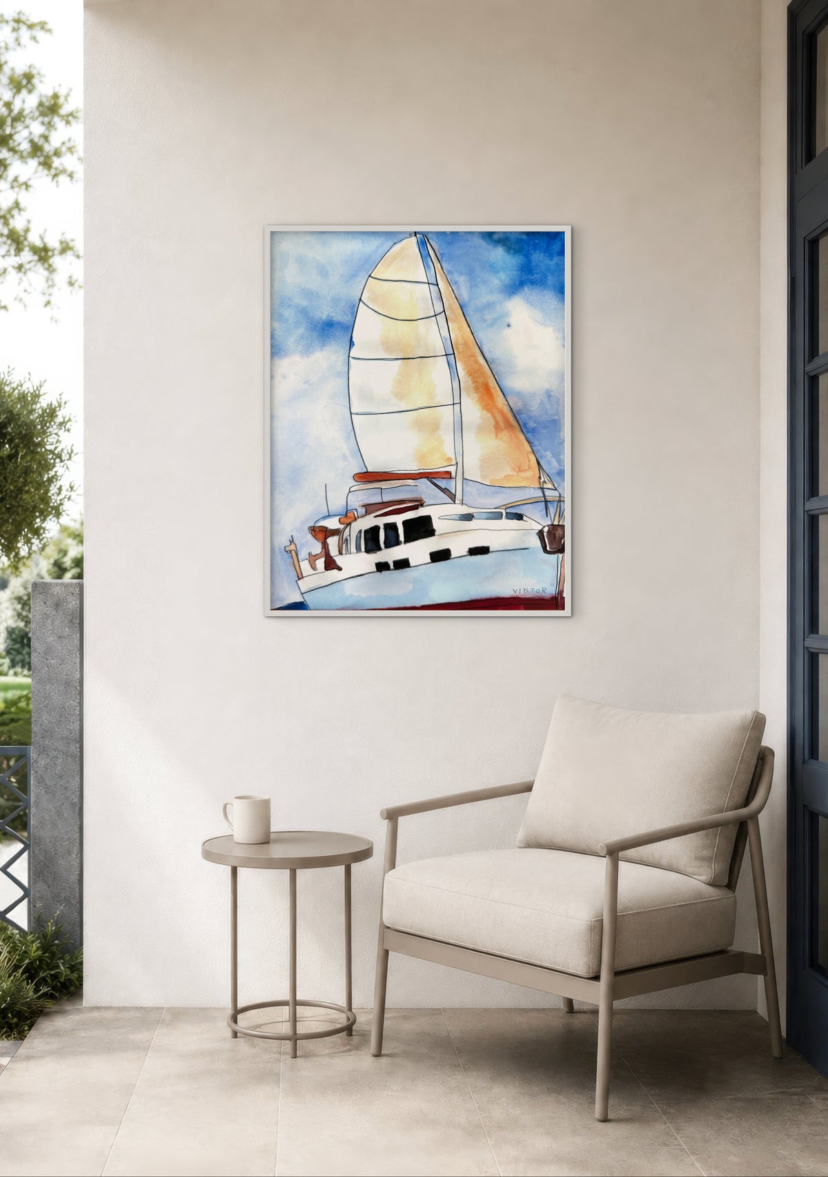 Sailing into Serenity No I - Art Prints