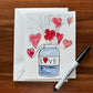 Valentine's Hearts - Greeting cards