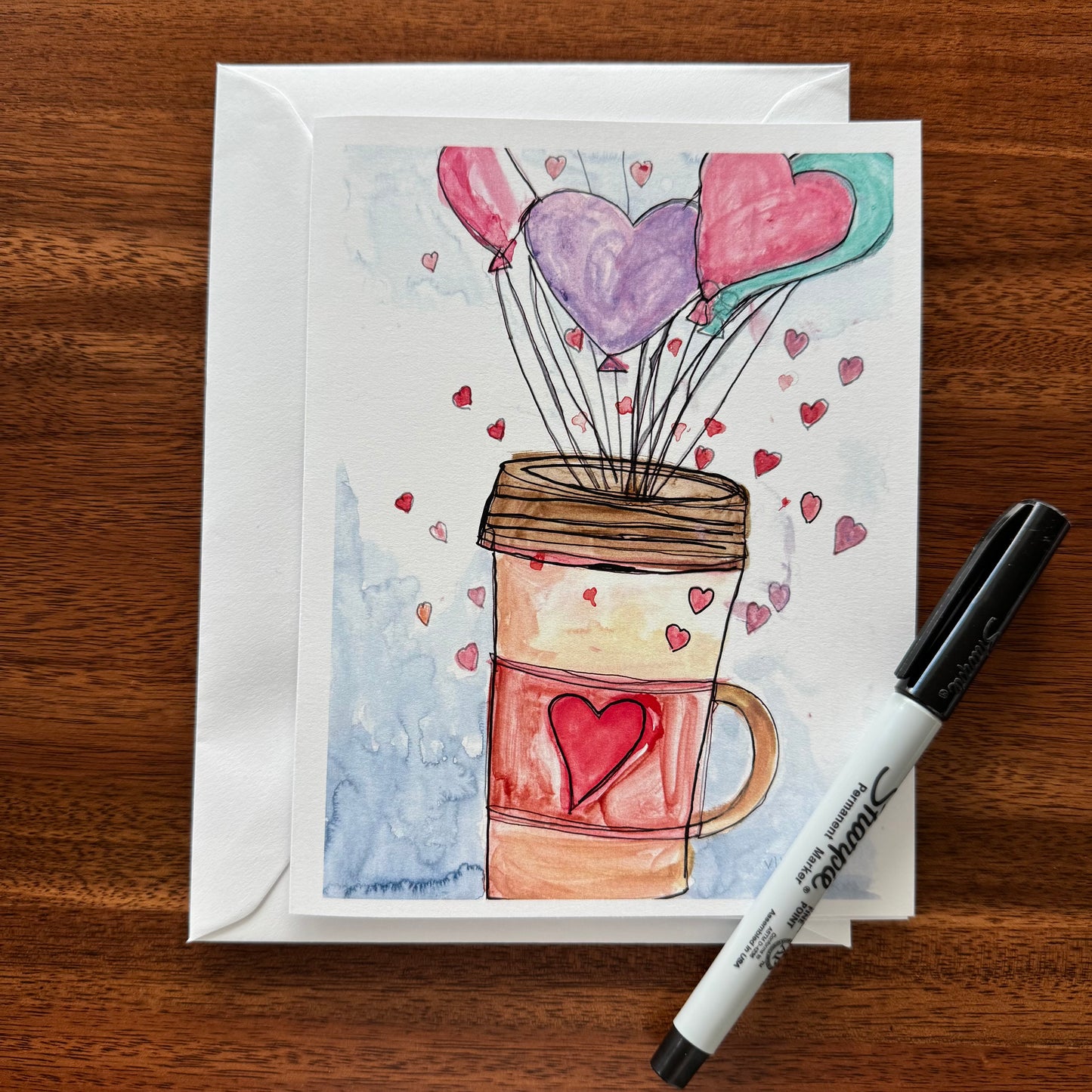 Valentine's Hearts - Greeting cards