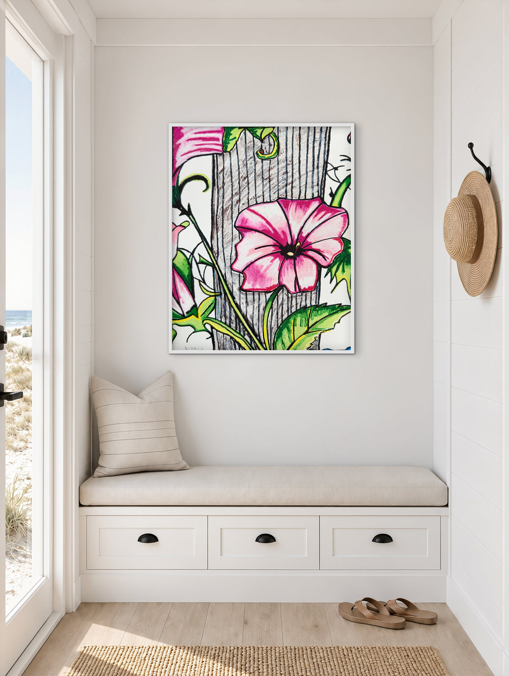 Petunia's Blush - Art Prints