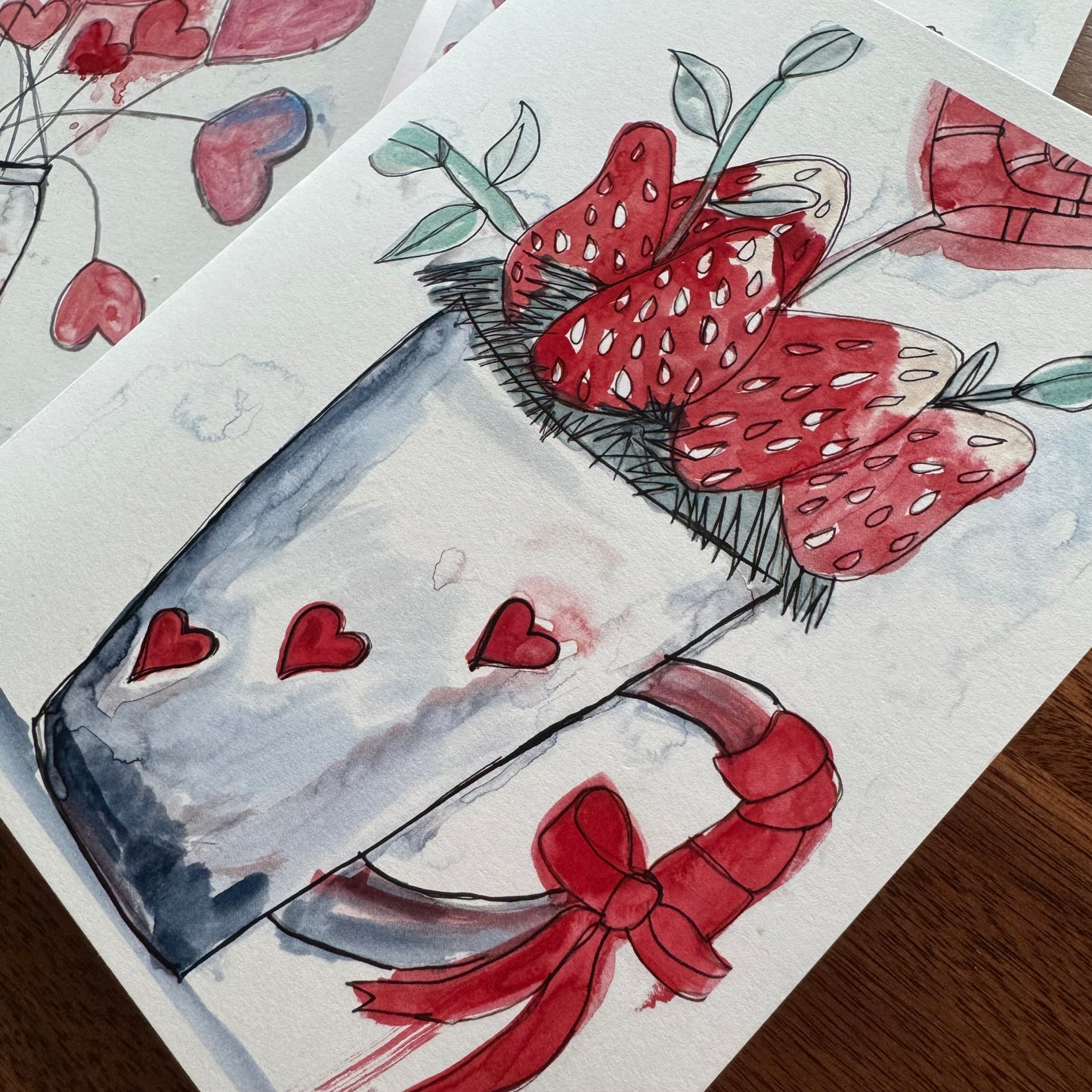 Valentine's Hearts - Greeting cards