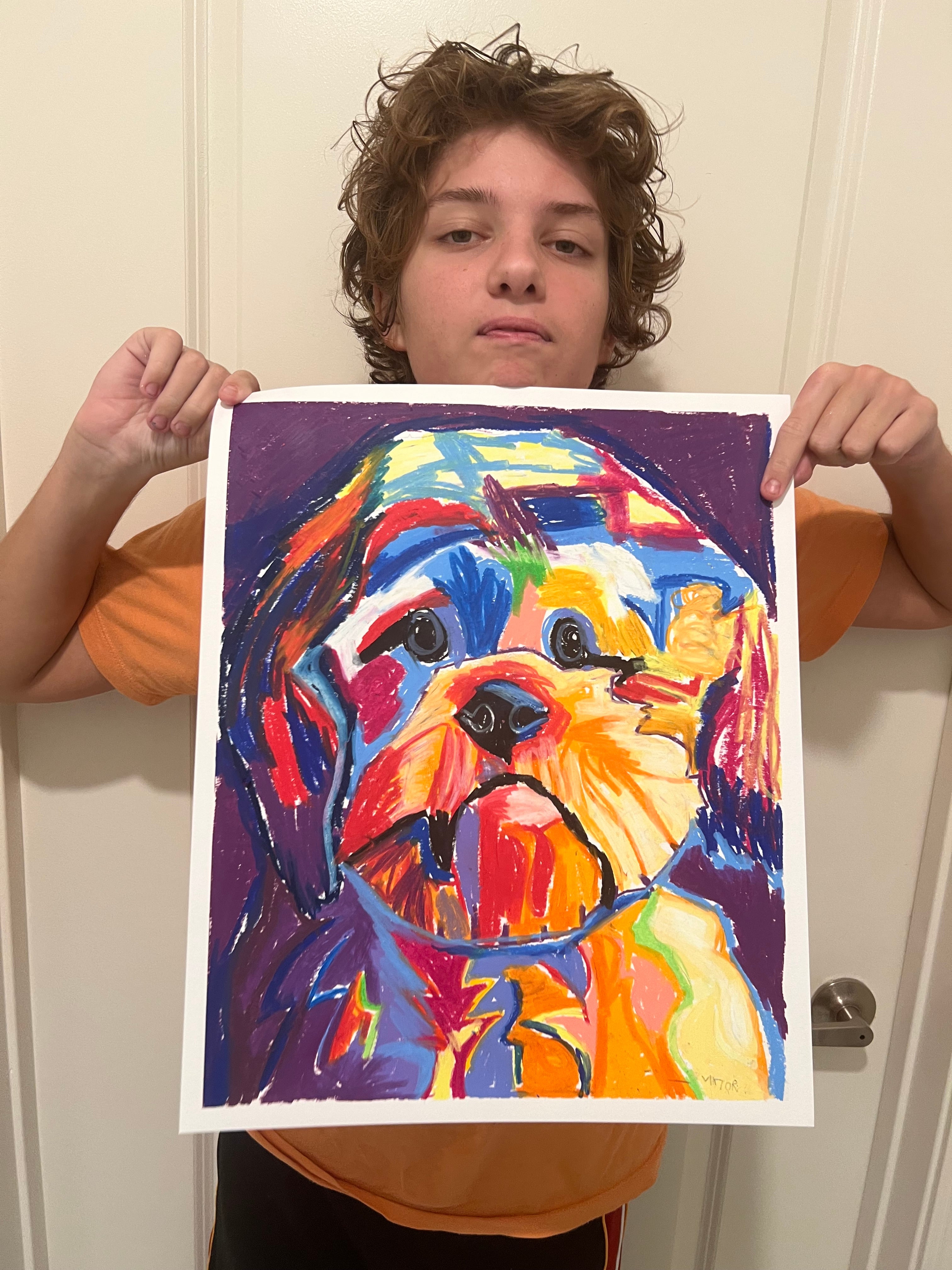 Charlie - ORIGINAL  14x17”