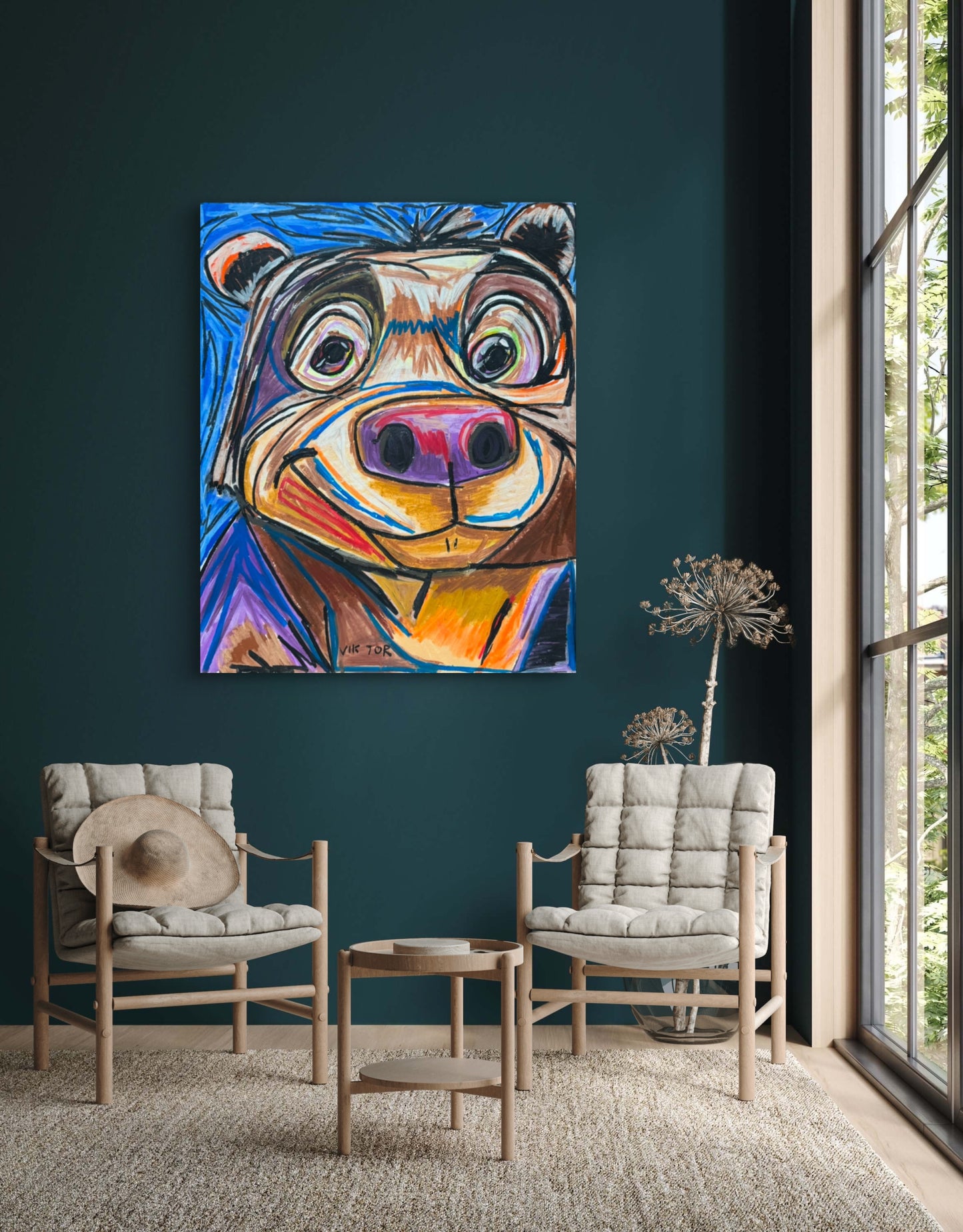 The Cute Bear - Art Prints