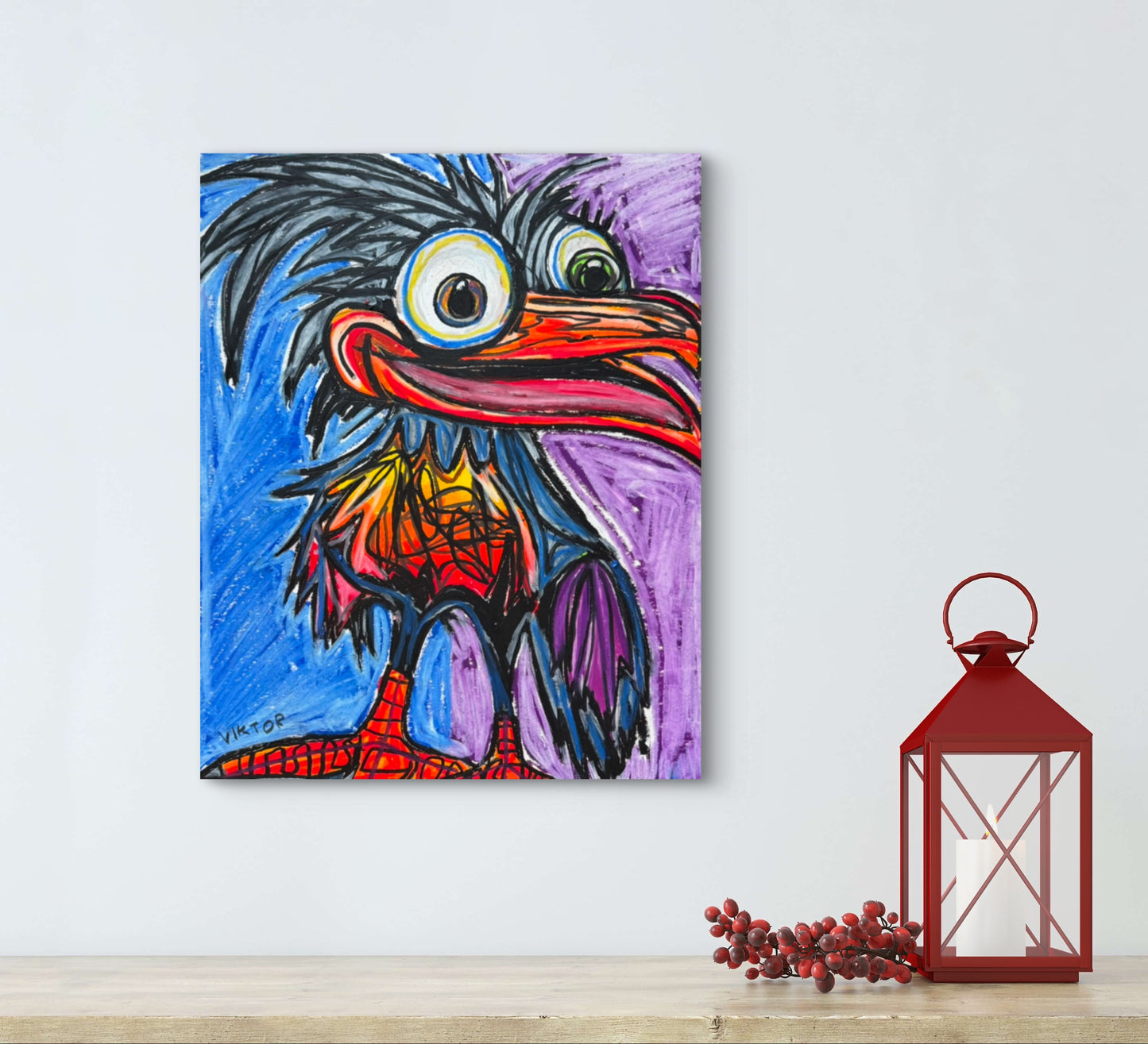 The Happy Bird - Art Prints