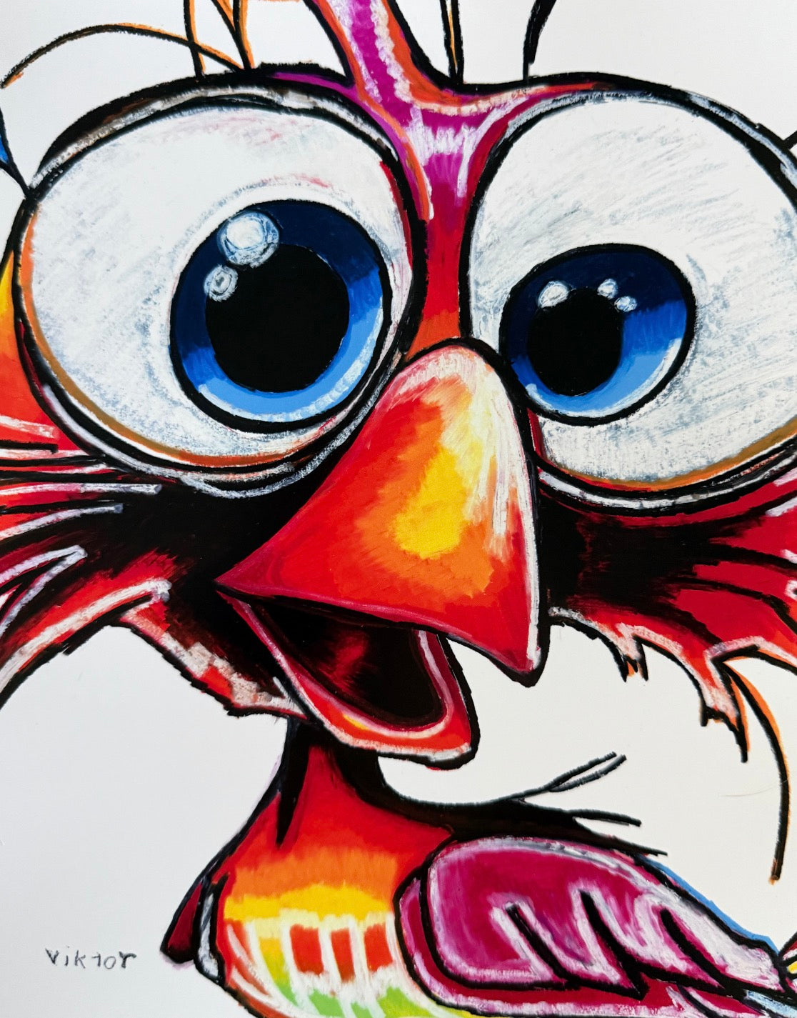 A Splash of Fire - Art Prints
