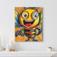 The Cute Bee - Art Prints