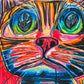 Frazzled Cat - Art Prints