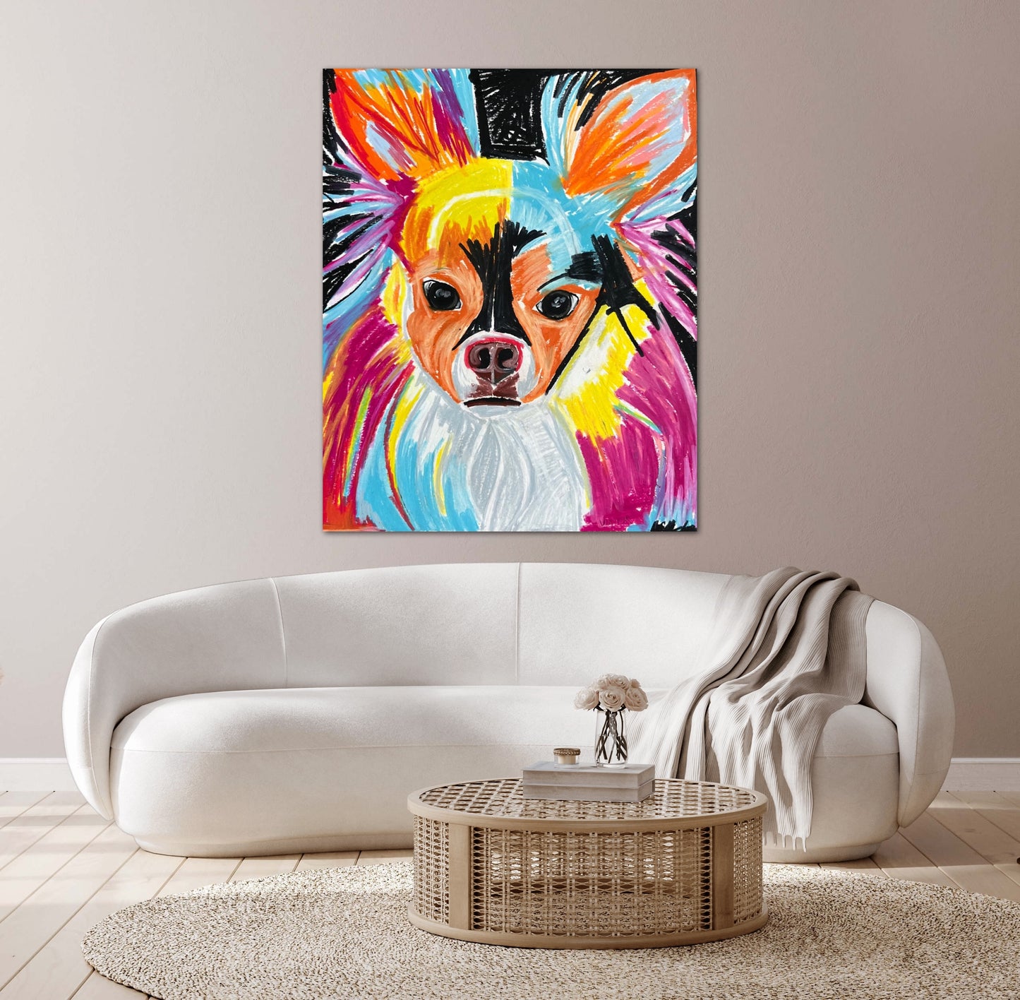 Ema The Chihuahua - Print, Poster, Stretched Canvas Print