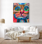 Frazzled Cat - Art Prints