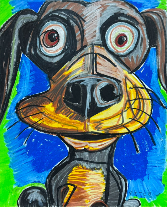 Twixy The Doxie - Art Prints