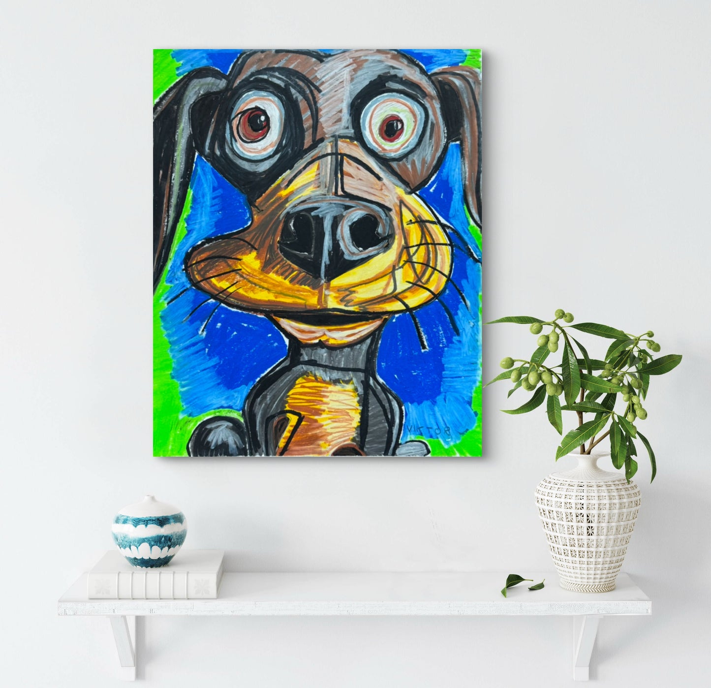 Twixy The Doxie - Art Prints