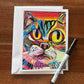 Cool Cats- Greeting cards