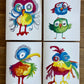 Funny Birds - Greeting cards